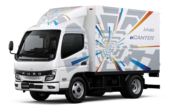 mitsubishi eCanter front mitsubishi-eCanter-bandung